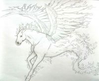 Pegasus on Fire